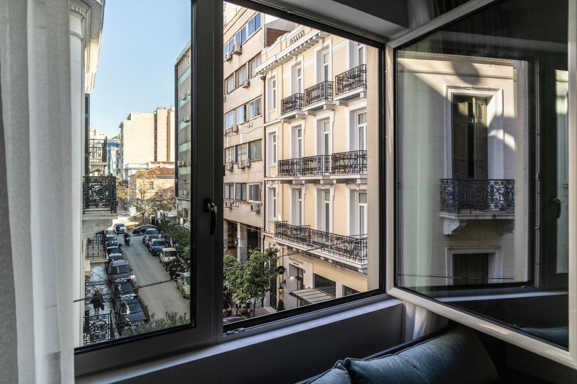 Celestial Athens Suites At Praxitelous Eksteriør bilde