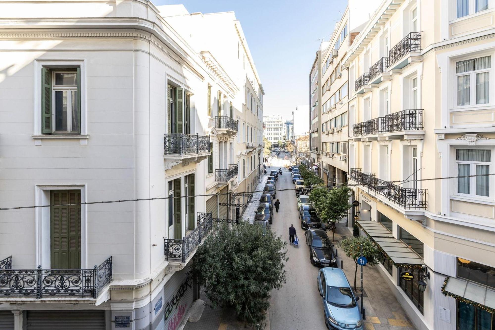 Celestial Athens Suites At Praxitelous Eksteriør bilde